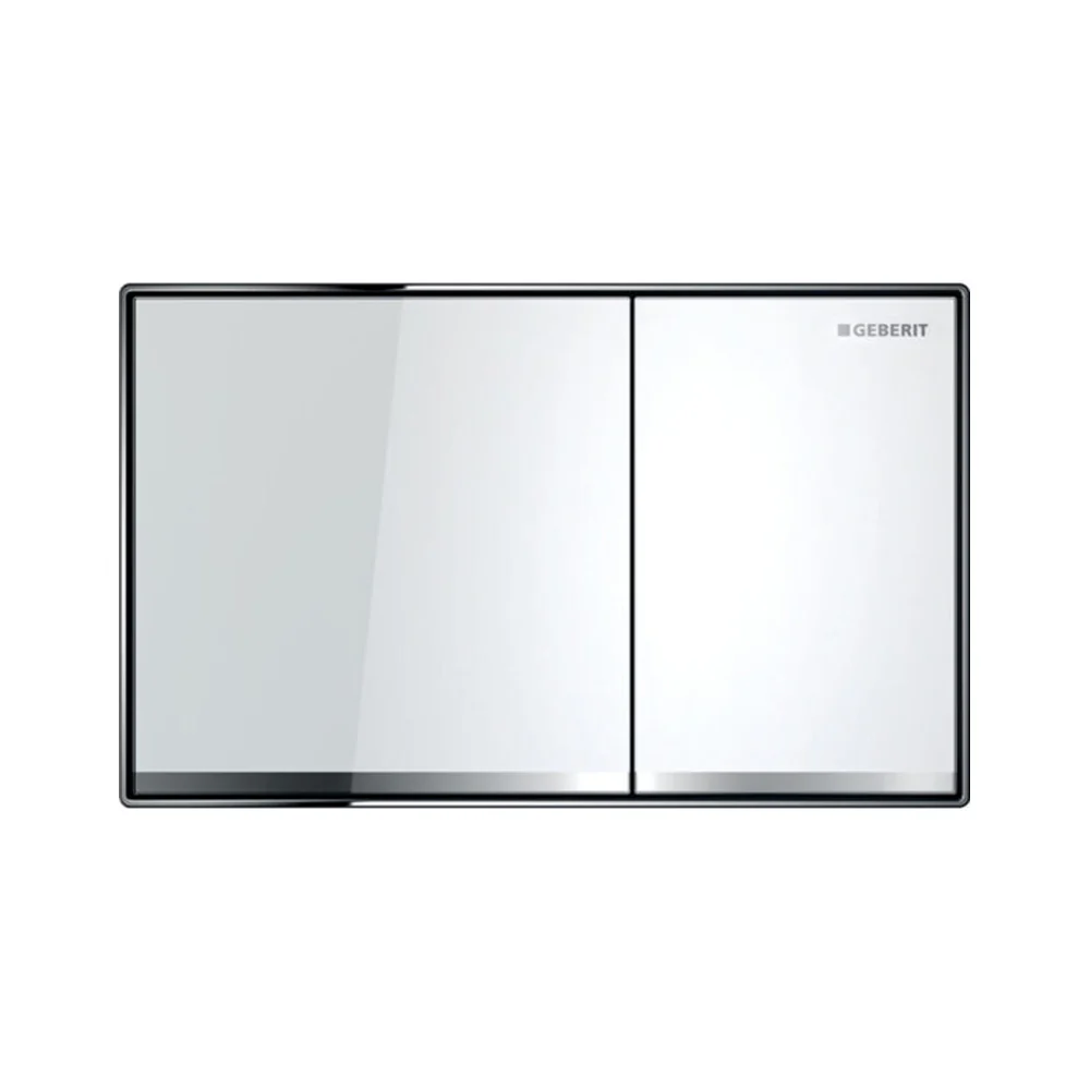 Geberit Sigma 60 Wandmodel Actuation Plate White Glass
