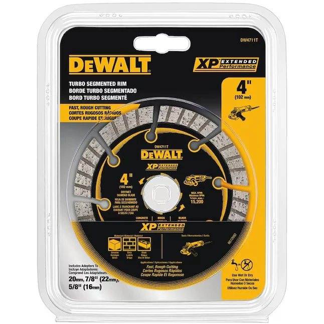 DEWALT XP 4- Diamond Grinding Wheel Ergonomisch Ontwerp