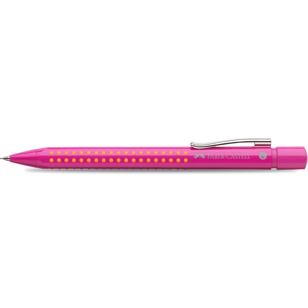 Faber-Castell Grip 2010 Mechanical Pencil - Framboos Set met 3 Maten