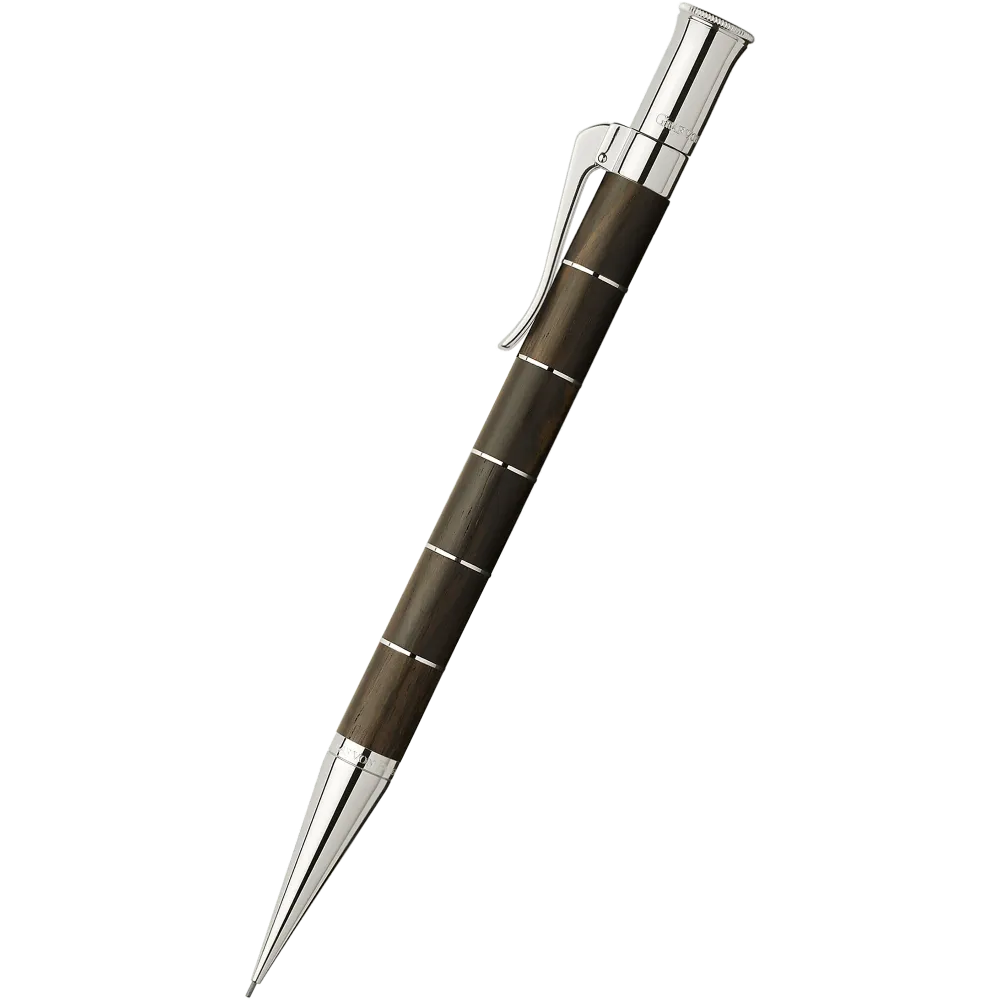 Graf Von Faber-Castell Gevestigd Anello Grenadilla Mechanical Pencil voor Regelkleppen