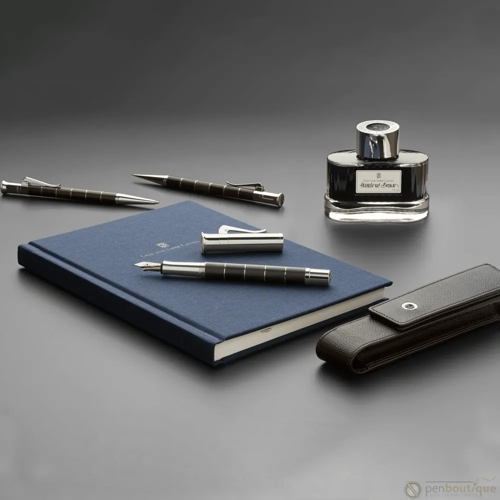Graf Von Faber-Castell Gevestigd Anello Grenadilla Mechanical Pencil voor Regelkleppen