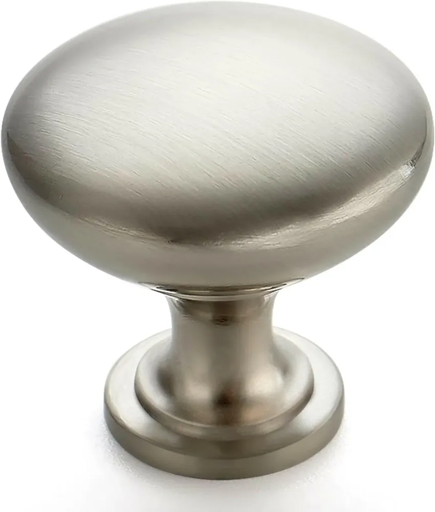 SABER SELECT Matglans Nickel Round Cabinet Knobs