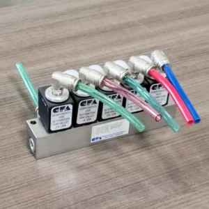 Solenoid Valve Manifold C95-311N201-41 w/ 2 Way Solenoid Valve