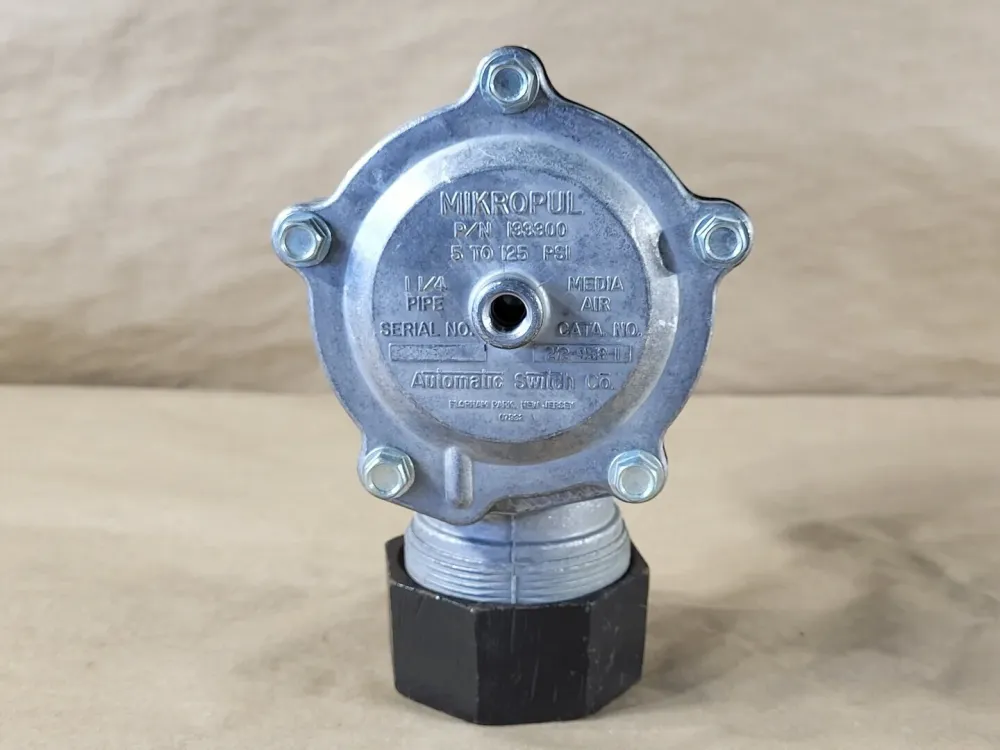 1-1/4" Pneumatic Lichtmetaal Diaphragm Valve 133300
