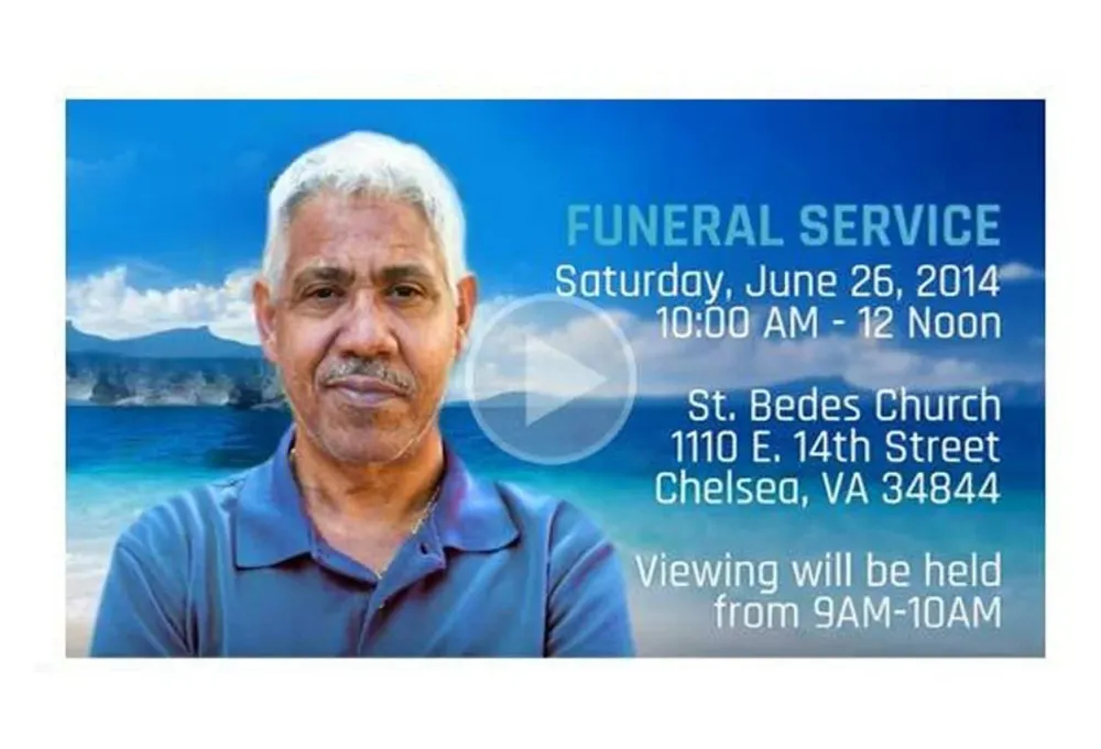 Beach Social Media Funeral Service Announcement Video 1080p (Brandvertragend)