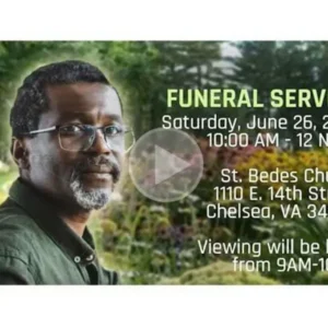 Gardener Social Media Funeral Service Announcement Video 1080p