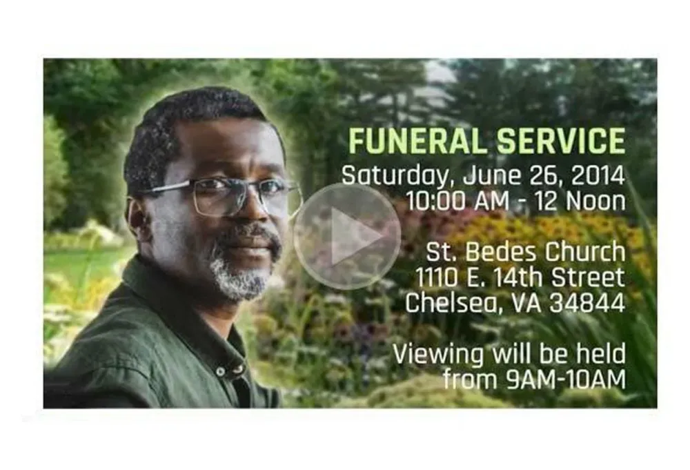 Gardener Social Media Funeral Service Announcement Video 1080p