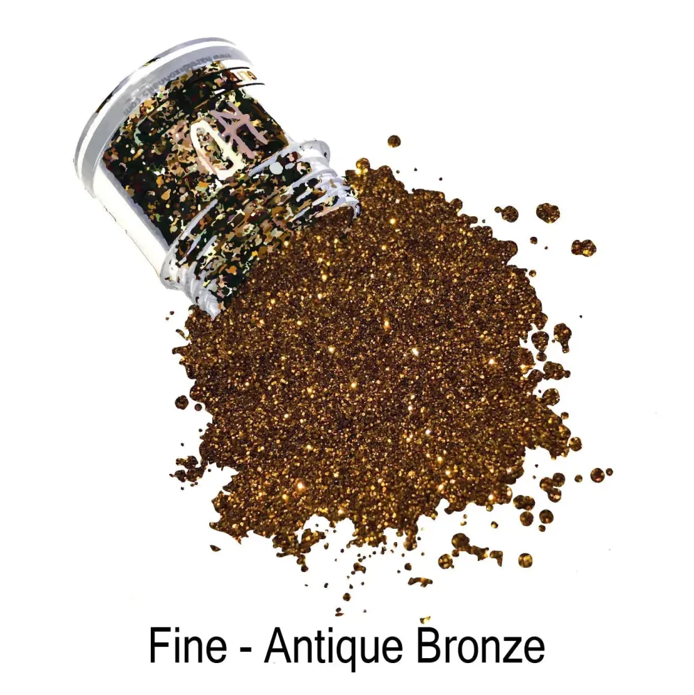 HD Glitter - Fine - Antique Antiek brons
