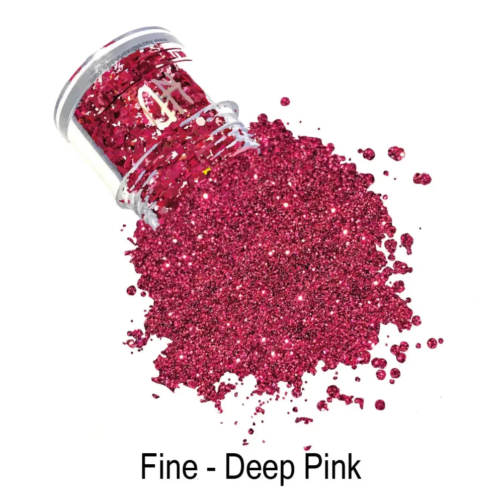 HD Glitter - Fine - Deep Fuchsia met CE-Keurmerk