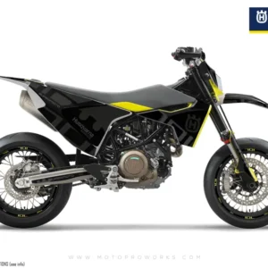 Husqvarna 701 GRAPHICS - "Monarch" ebbenhout
