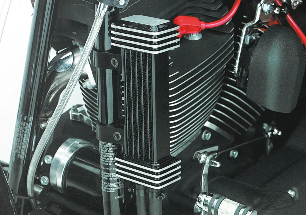Jagg oilcooler All HD 55-up Koolzwart Harley-Davidson