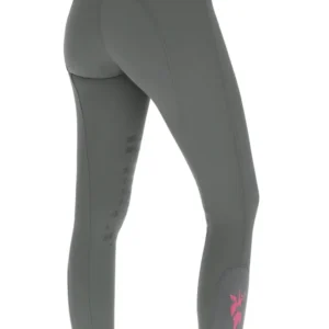 Janne x PinkRibbon Women's Breeches Graphite Dark grey 14 | Slijtvast | Oliebestendig