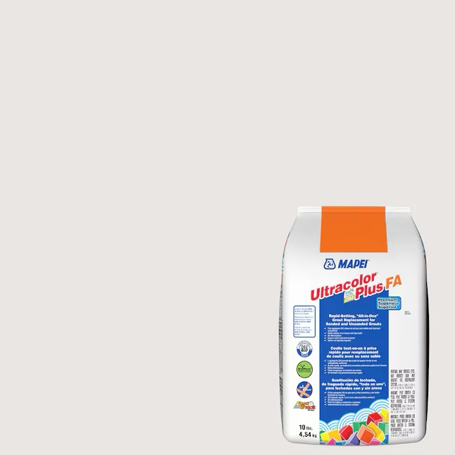 MAPEI Ultracolor Plus FA Avalanche #5038 Compleet systeem Grout (10-lb)