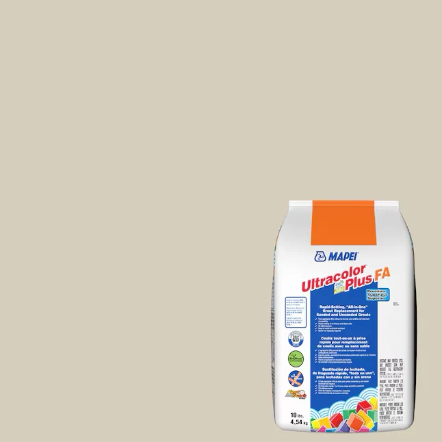 MAPEI Ultracolor Plus FA Biscuit #5014 Alles--één Grout (10-lb)