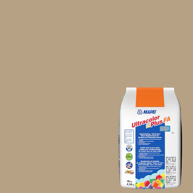 MAPEI Ultracolor Plus FA Pale Umber #5044 Geïntegreerd Grout (10-lb)