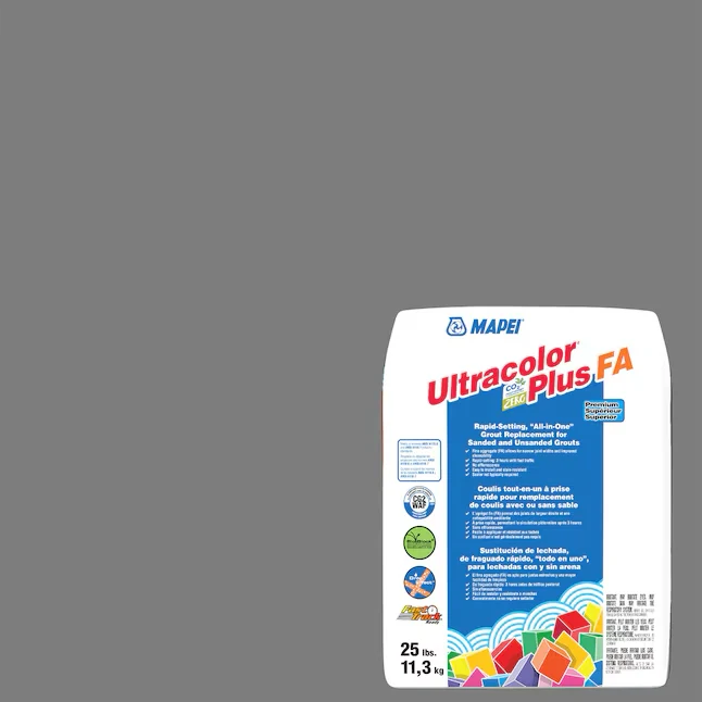 MAPEI Ultracolor Plus FA Pearl Gray #5019 Alles--één Grout (25-lb)