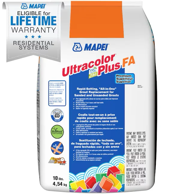 MAPEI Ultracolor Plus FA Timberwolf #5104 Compleet systeem Grout (10-lb)
