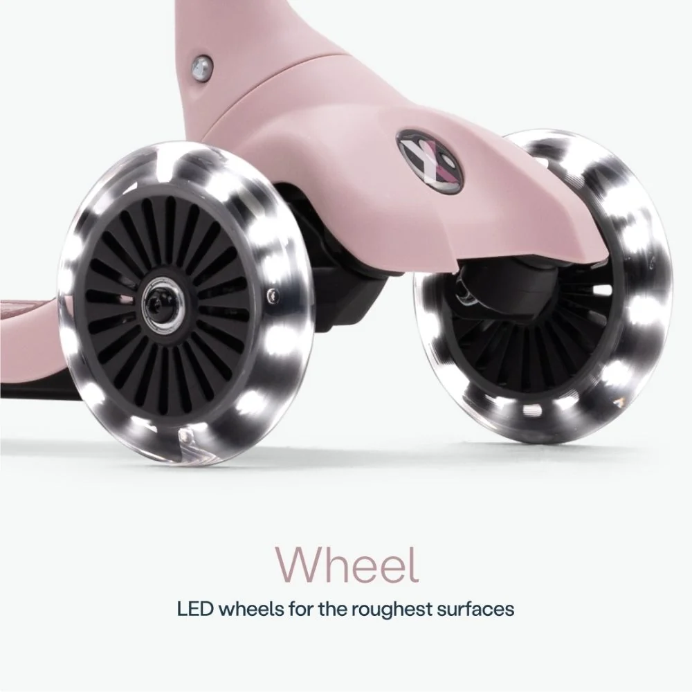 SmarTrike Xtend Mini-ride Evolutive Scooter Coral Framboos