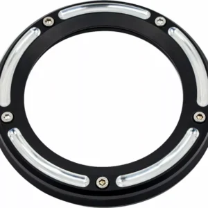 Tapa Embrague Assault Corte Inverso Para Harley Davidson Zwart Rubber