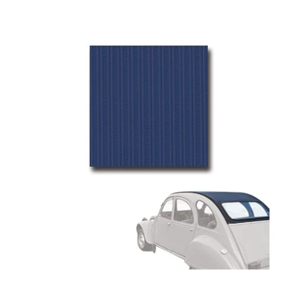 2CV KAP VAN BINNENIN GESLOTEN MARINEBLAUW