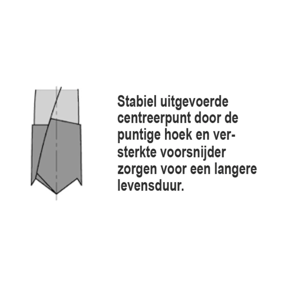 DREVELBOOR 2,5 MM SL=14 TL=57,5 LI. Schacht 10 mm SV AKE
