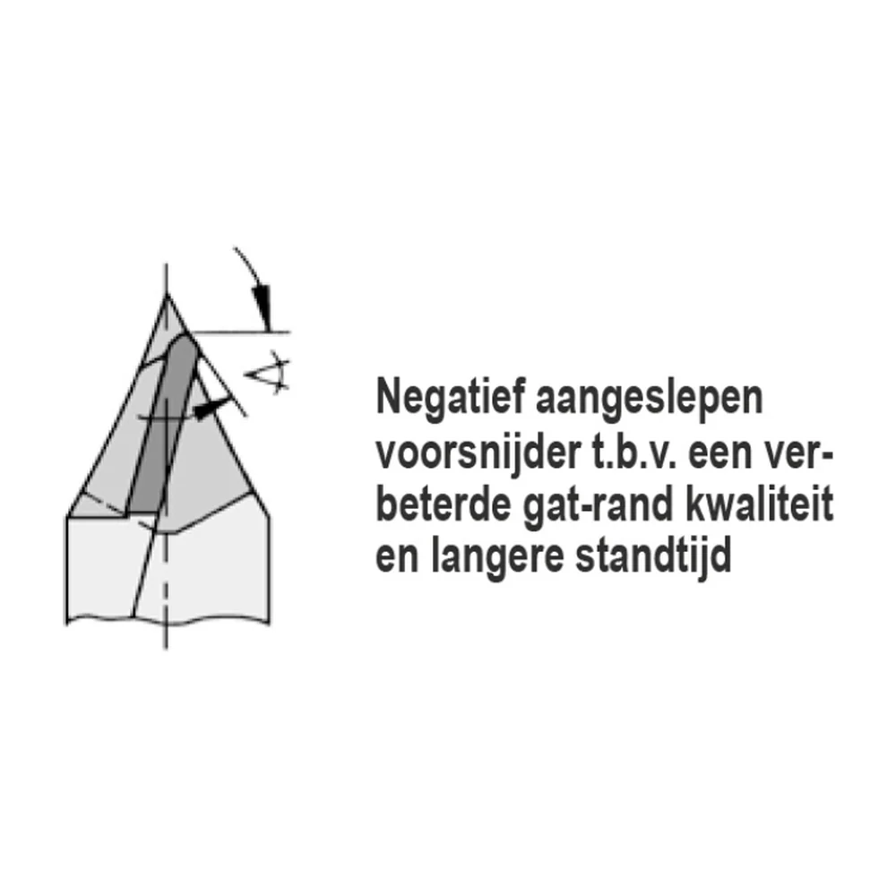 DREVELBOOR 5 MM SL=30 TL=55,5. Schacht 8mm AKE