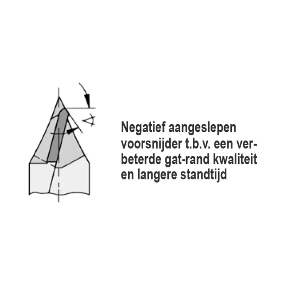 DREVELBOOR 4 MM SL=40 TL=67 Schacht 8mm AKE