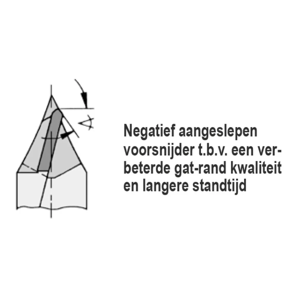 DREVELBOOR 5 MM SL=40 TL=67 Schacht 8mm AKE