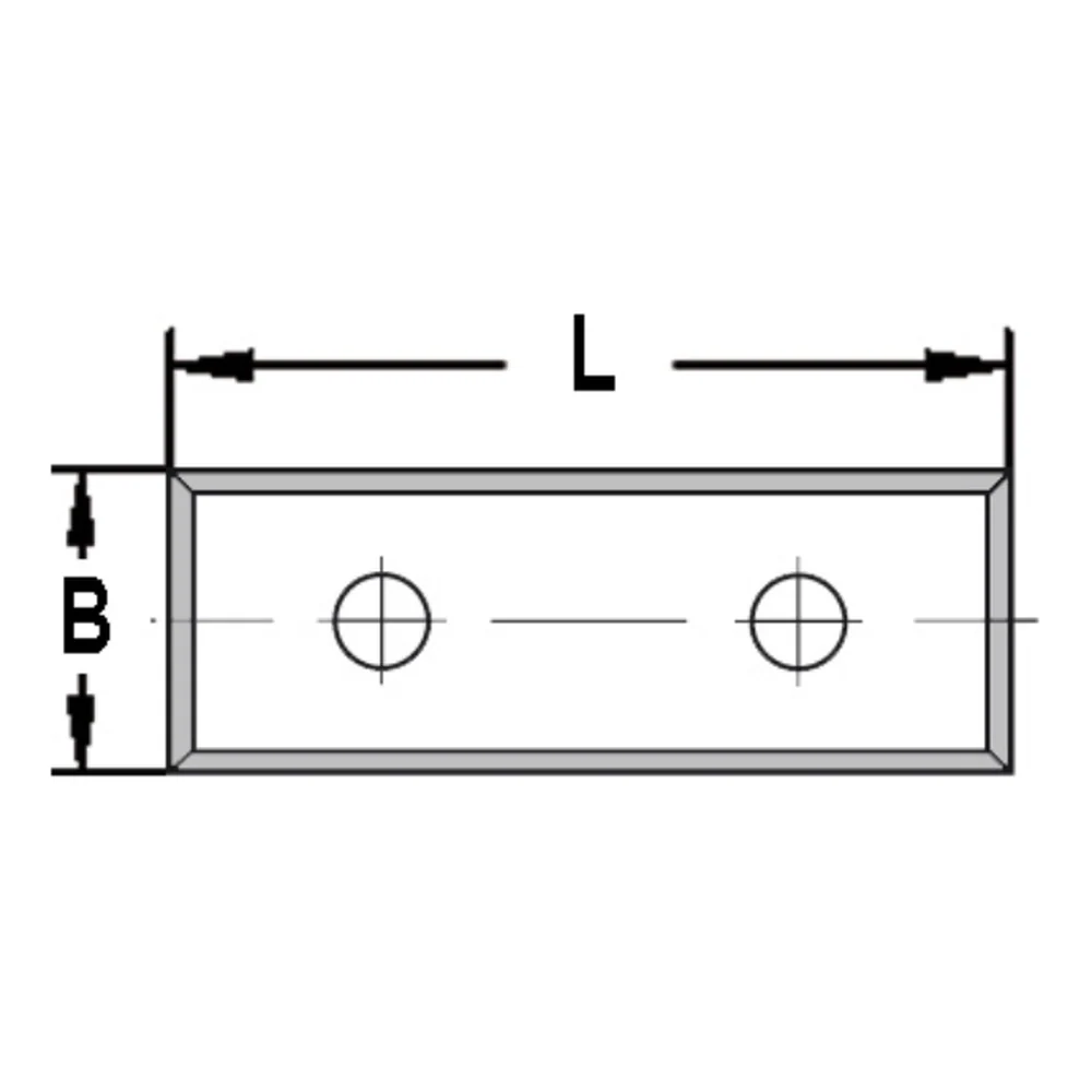 KEERMES 50,0 X 9,0 X 1,5 MM (2-GATS), VIERZIJDIG GESLEPEN, HW AKE
