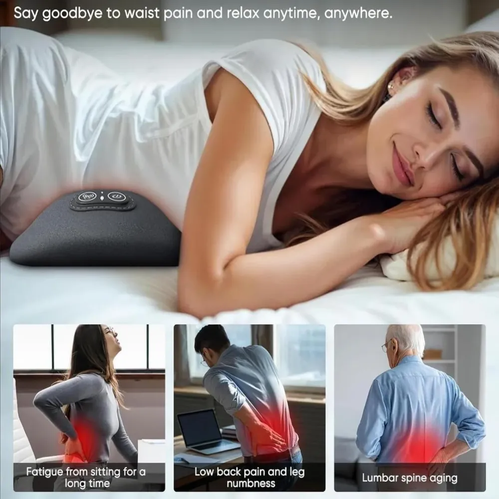 AlignRest | 3--1 Rugverlichter met Warmte, Massage & Stretch