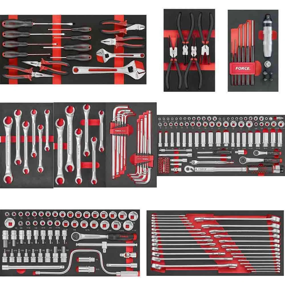 9-drawer chest 255ps tools (EVA) S&M All4Car