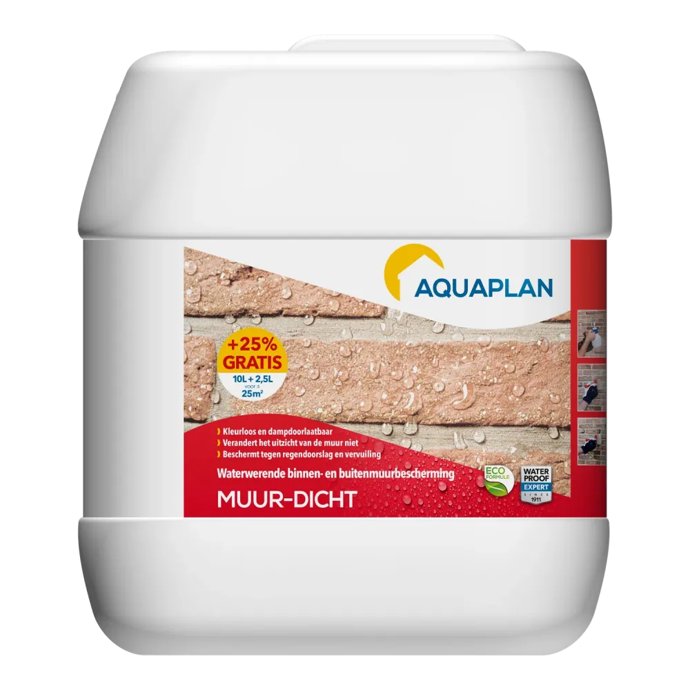 Aquaplan waterdichtingsspray Muur-dicht 12,5L