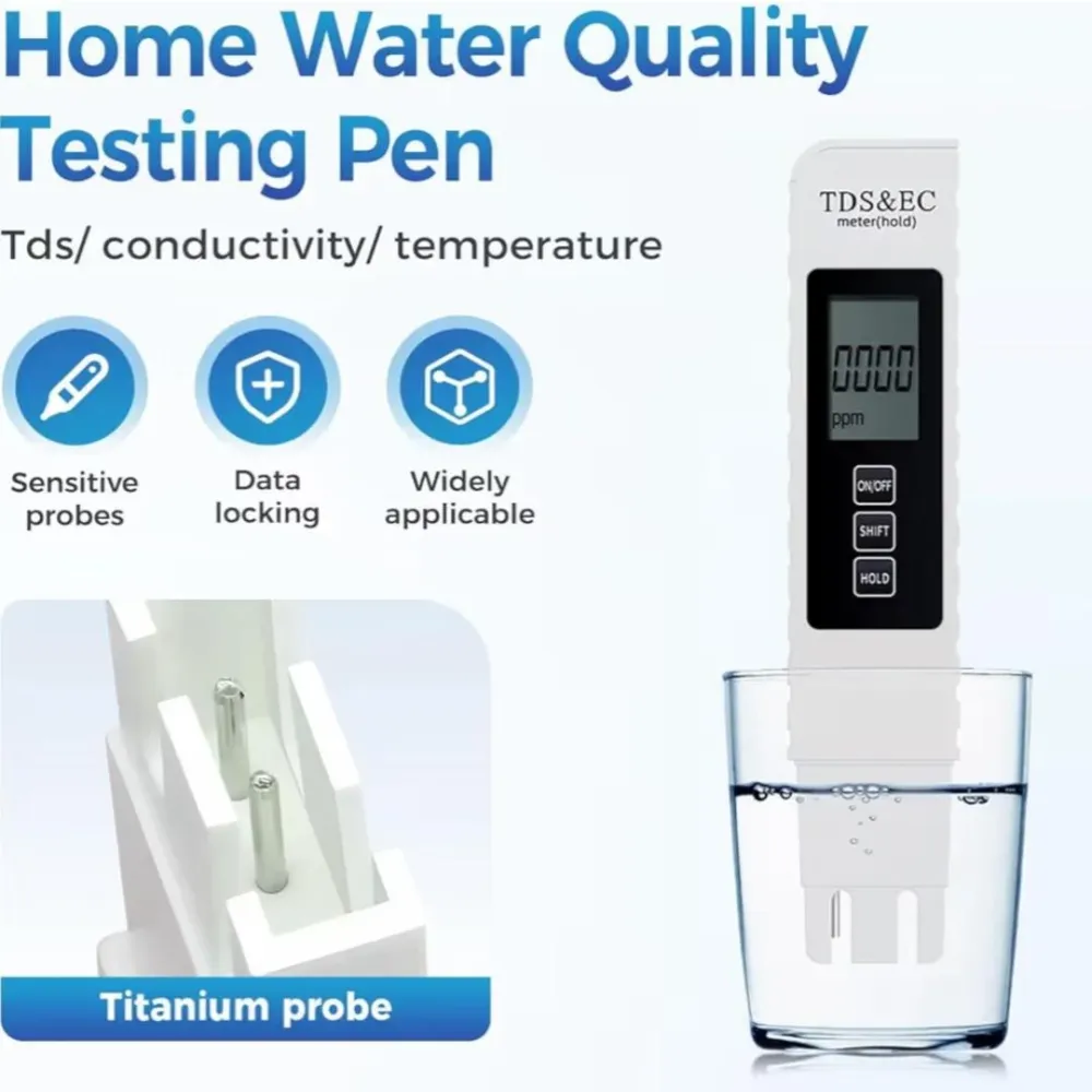 AquaSense | Digitale tester voor waterzuiverheid en TDS-waarden