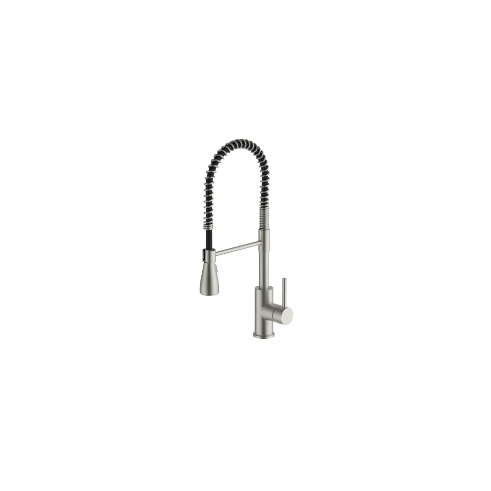 AquaVive keukenmengkraan Beni met handdouche chroom mat