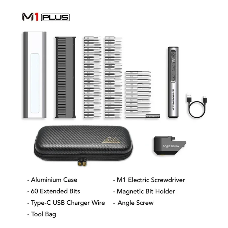 ARROWMAX M1 Rechargeable Cordless Electric Screwdrivers Set