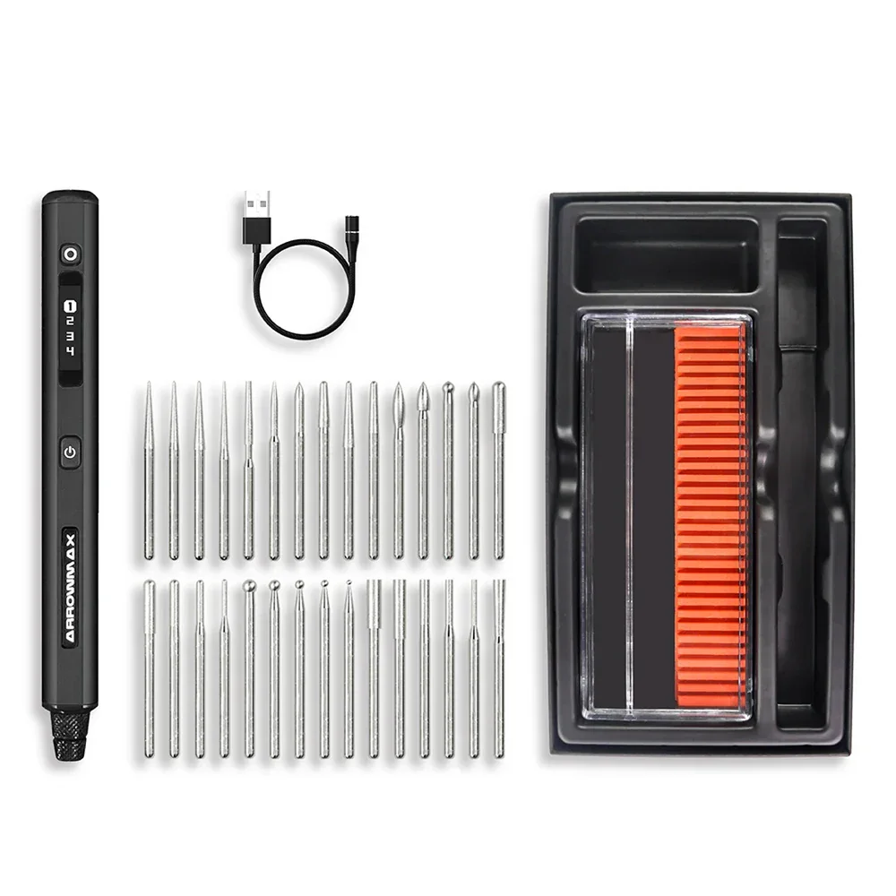 ARROWMAX SGS 30 1 Electric Cordless Engraving Pen Set