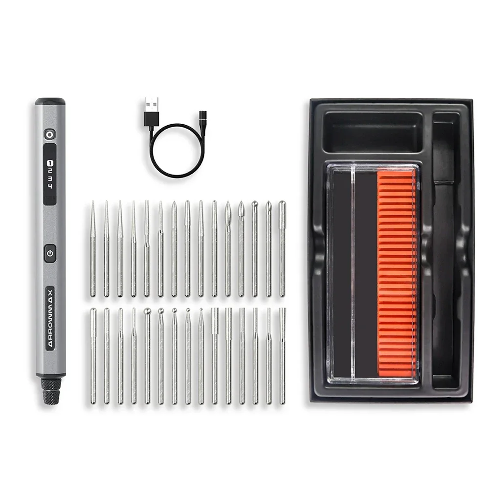 ARROWMAX SGS 30 1 Electric Cordless Engraving Pen Set