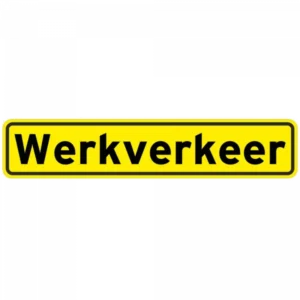 Werkverkeer Magneetbord 50x10 cm Art & Sign