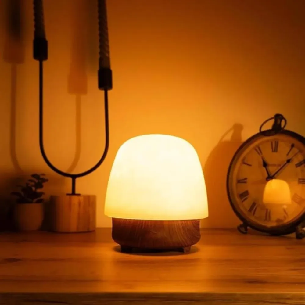 AuraLight | Slimme 3--1 Lamp met Kleur, Geluid & Timerfunctie