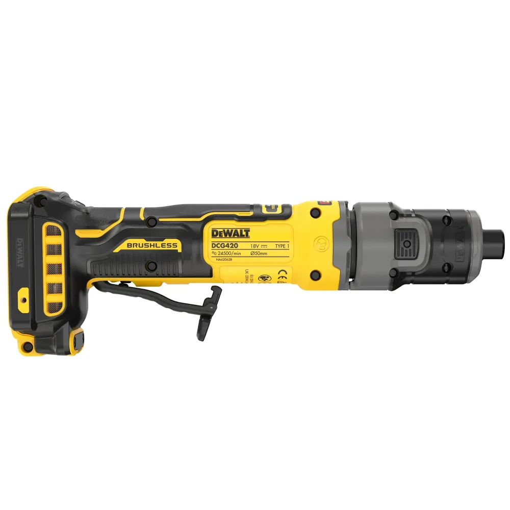 Axiale slijpmachine Dewalt DCG420N-XJ 18V