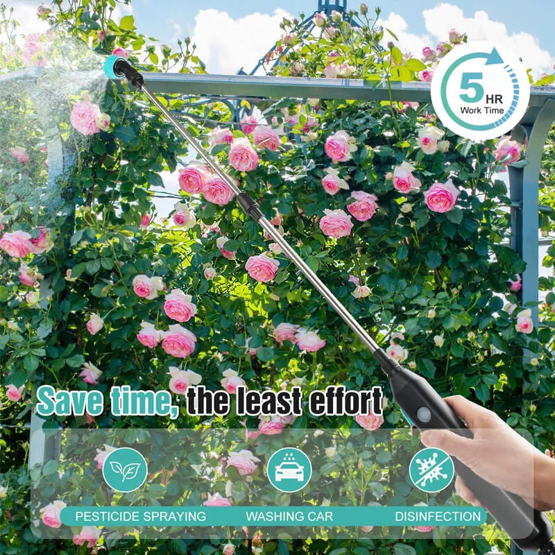 Batterij Aangedreven Spuitmachine Draagbare Elektrische Tuinspuit Voor Efficiënte Besproeiing en Plantverzorging