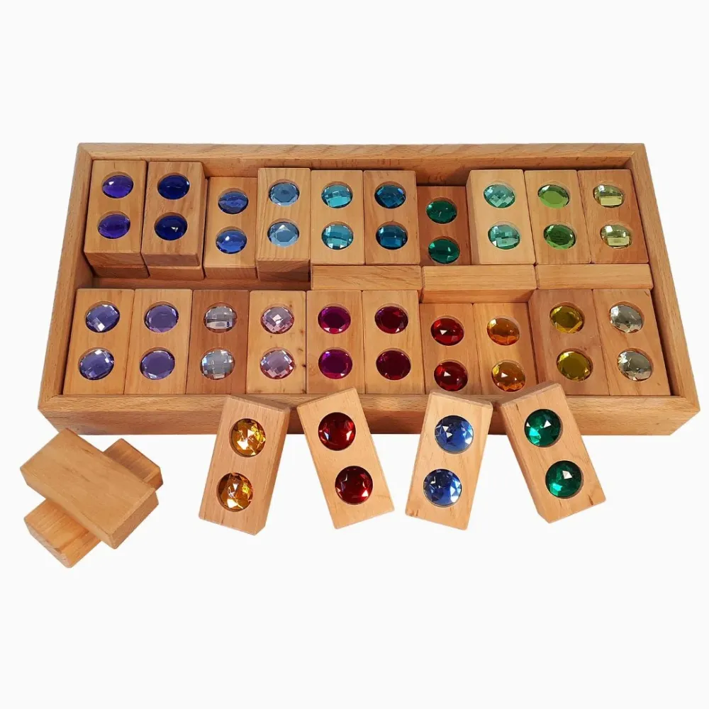 Bauspiel Glinsterblokken – 45 st