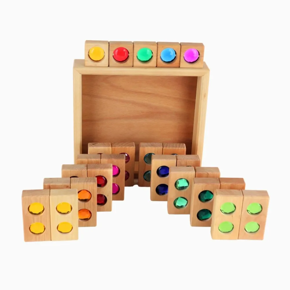 Bauspiel Venster- en glinsterblokken – 25 st