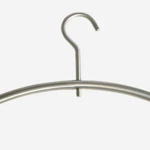 Kledinghanger RVS geborsteld draaibaar diameter 15mm Bestelmeubelbeslag.nl