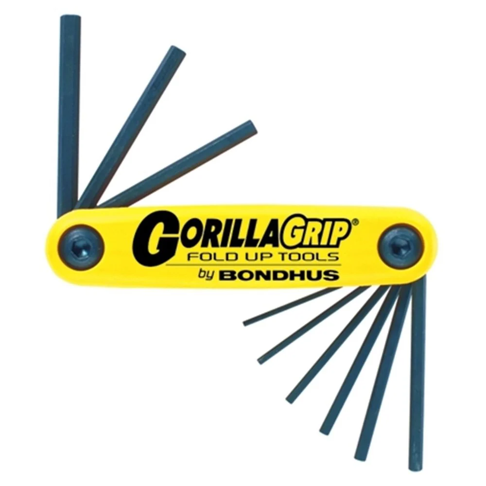 GORILLAGRIP opvouwset set 3/16-3/8" Bondhus