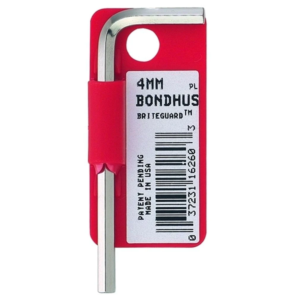 Haakse inbussleutel 7.0mm L=93mm kort Bondhus