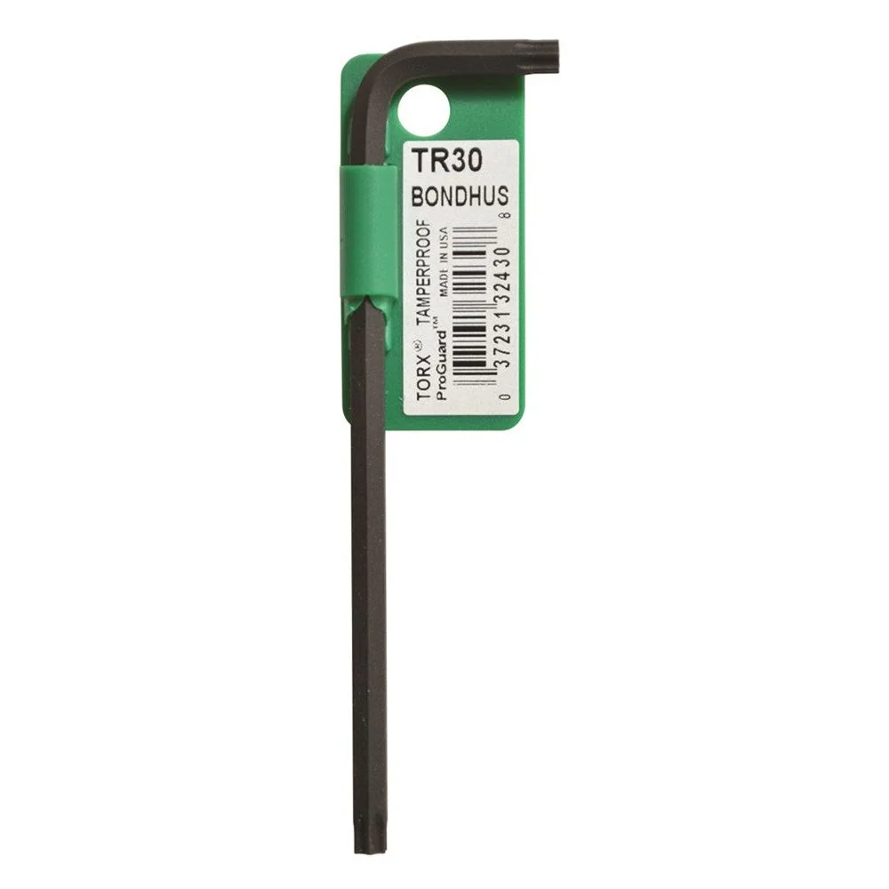 Haakse torxsleutel T7 lang L=61mm Bondhus