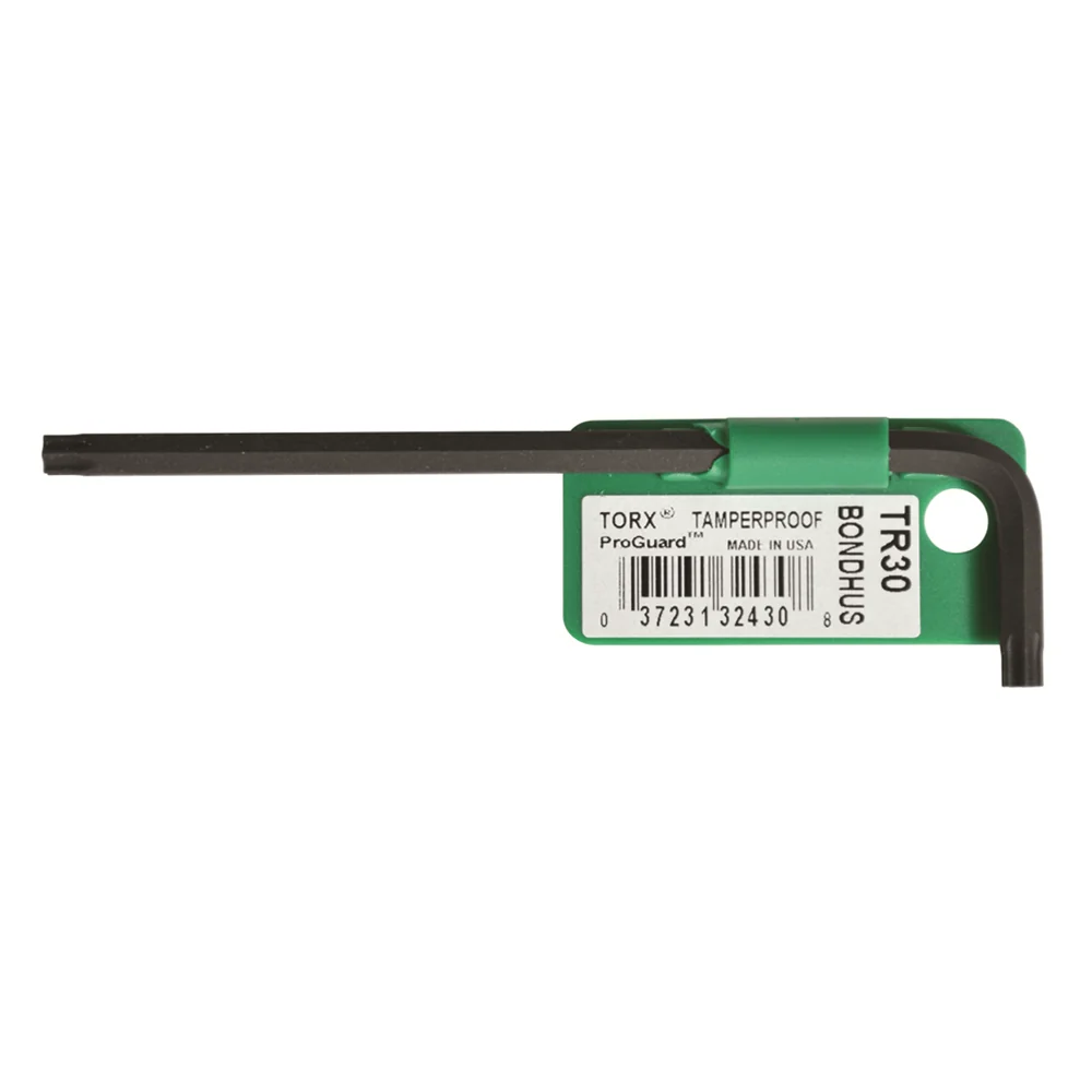 Haakse torxsleutel T25 lang L=98mm Bondhus