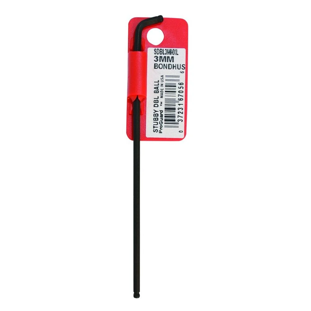 Inbussleutel 1.5mm extra lang L=5x90mm Bondhus