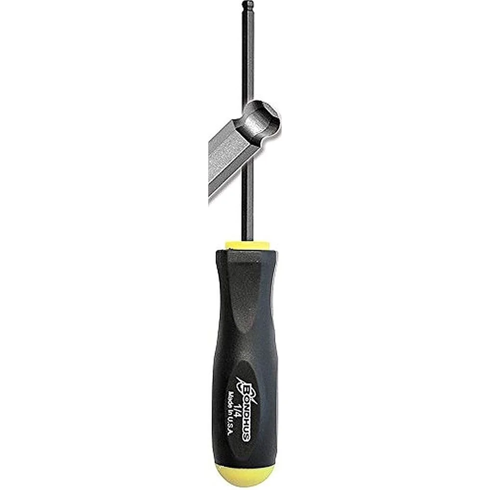 Schroevendraaier inbus 2.5mm X-lang L=279mm kogelkop Bondhus